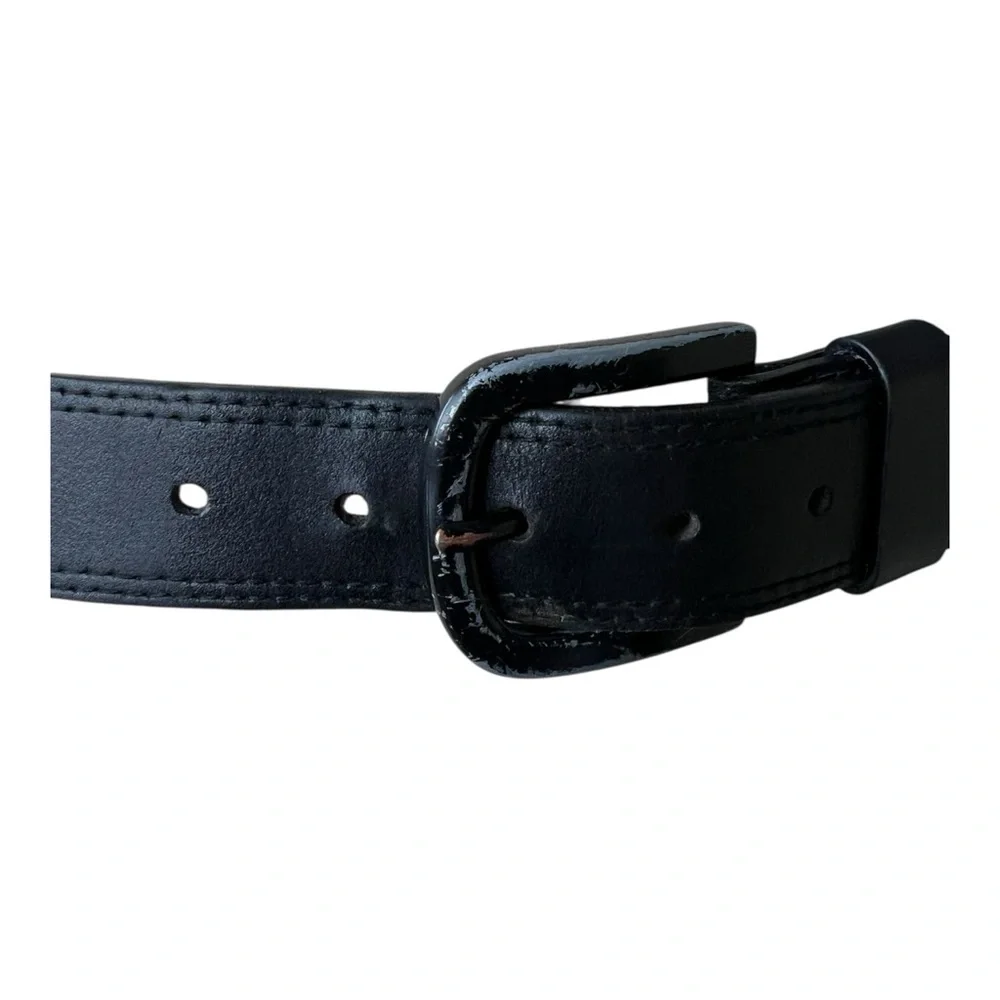Dickies Classic Mens Black Leather Belt Size 34